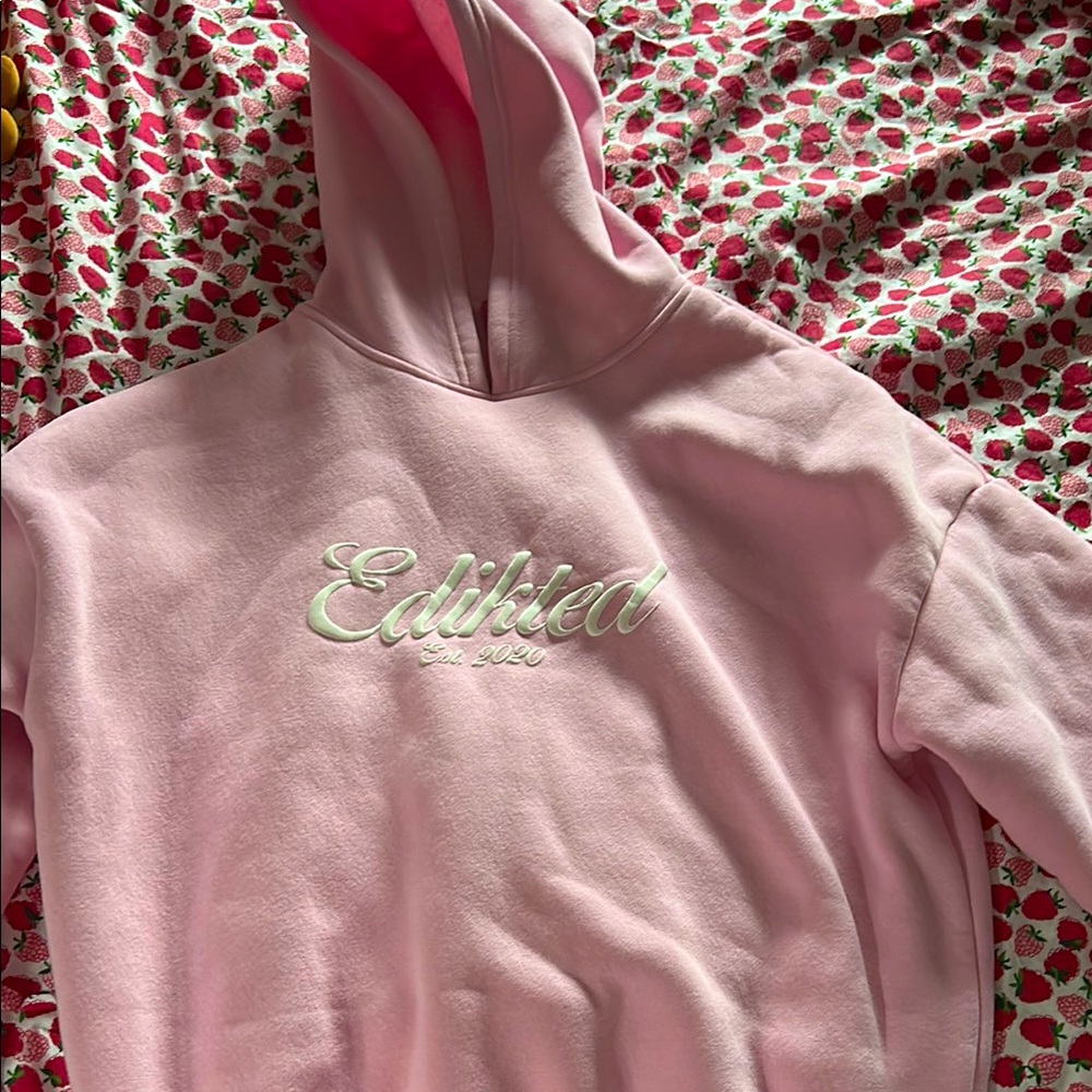 Pink Edikted Hoodie